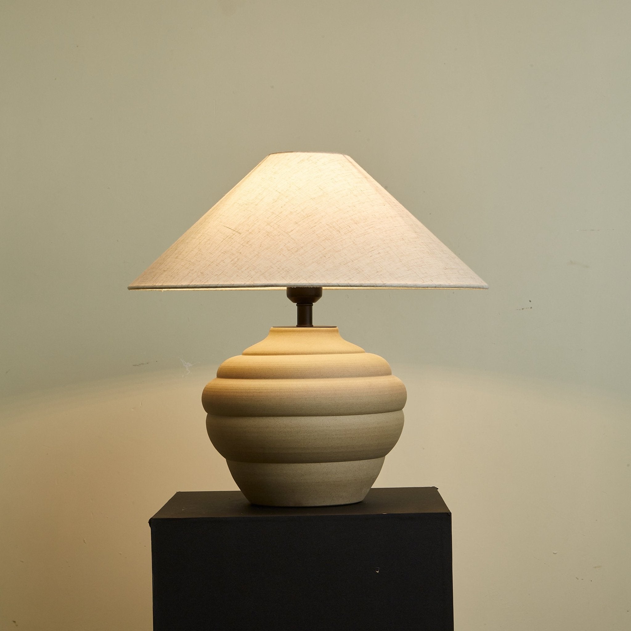 Ripple Clay Table Lamp - Blowlighting