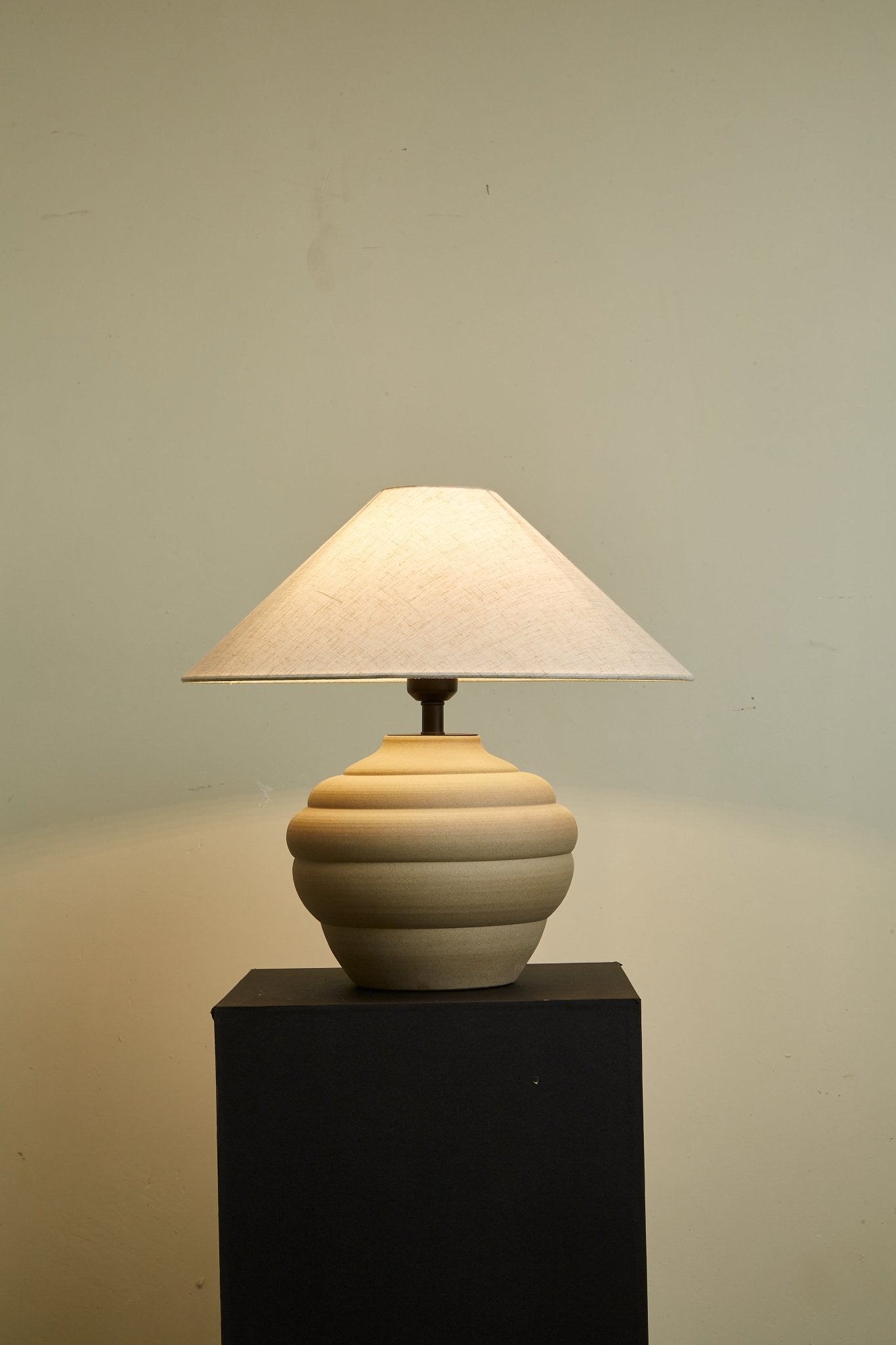 Ripple Clay Table Lamp - Blowlighting