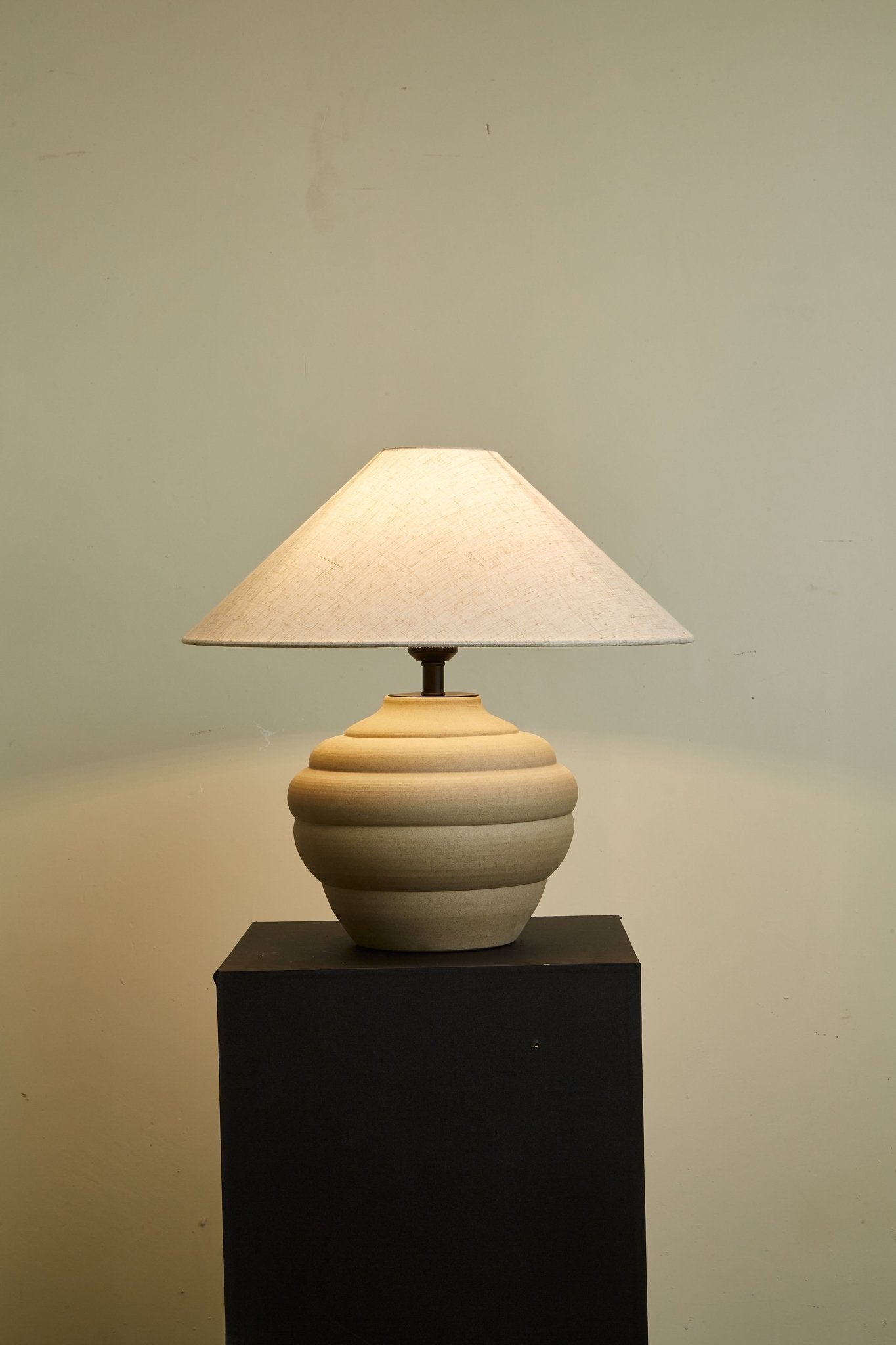 Ripple Clay Table Lamp - Blowlighting