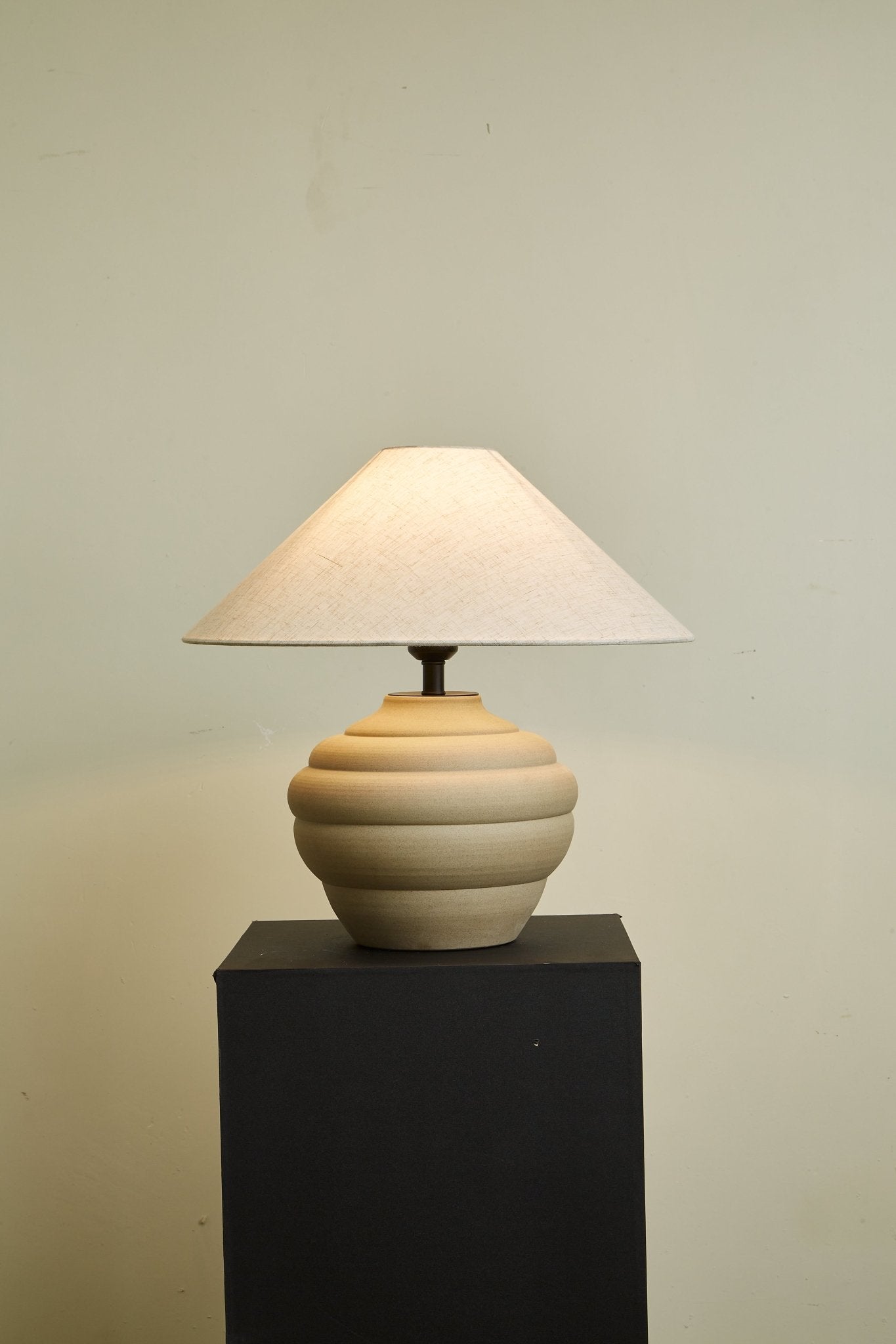 Ripple Clay Table Lamp - Blowlighting