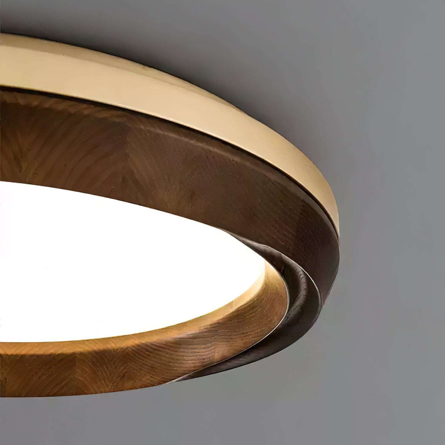 Ripple Wood Ceiling Light - Blowlighting
