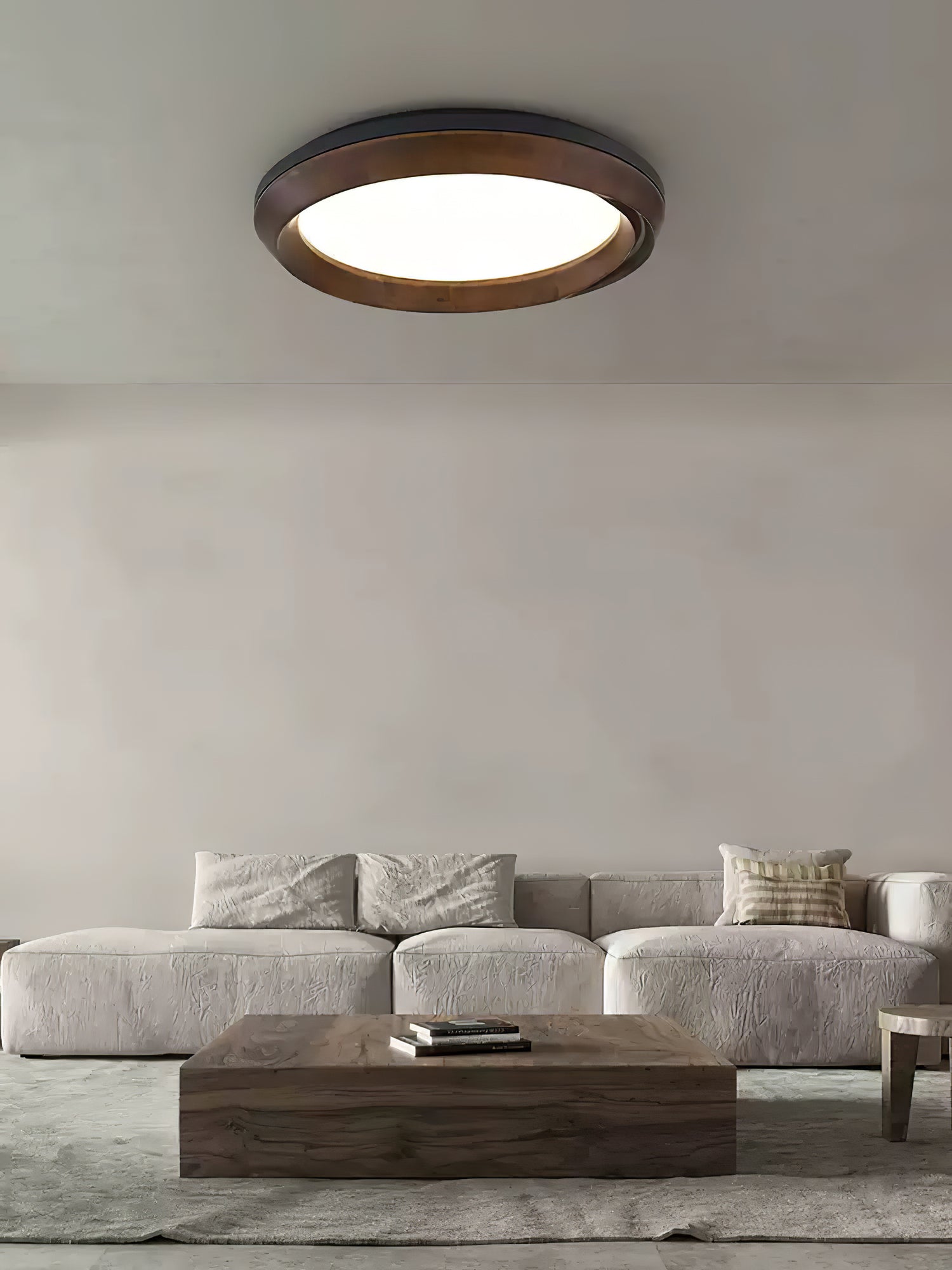 Ripple Wood Ceiling Light - Blowlighting