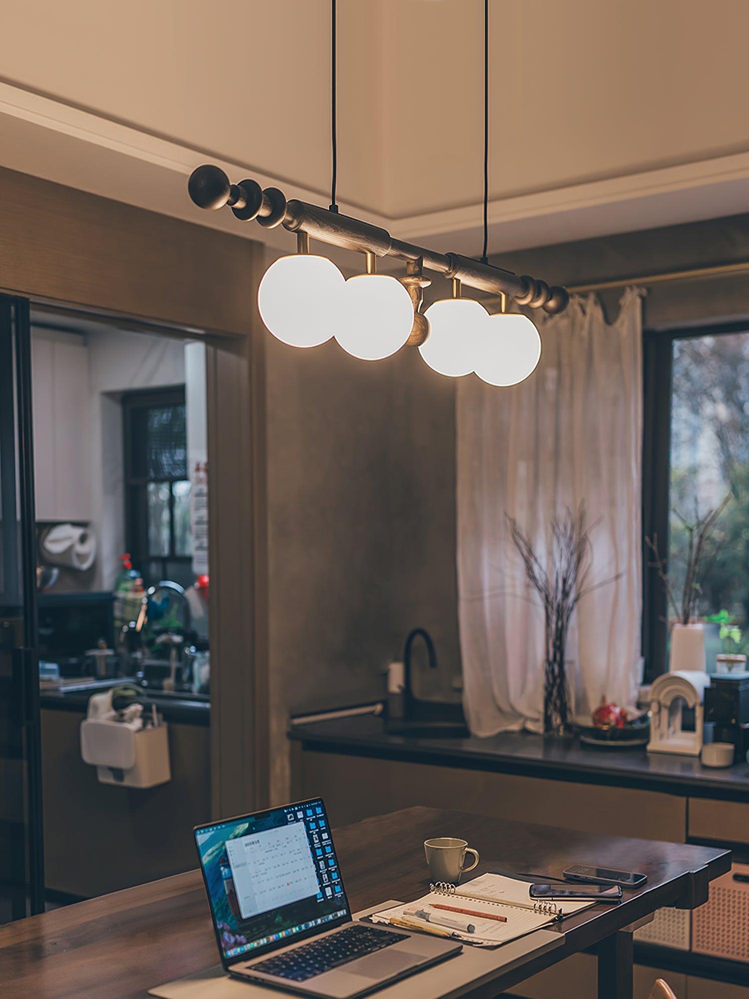 Roman Column Chandelier - Blowlighting