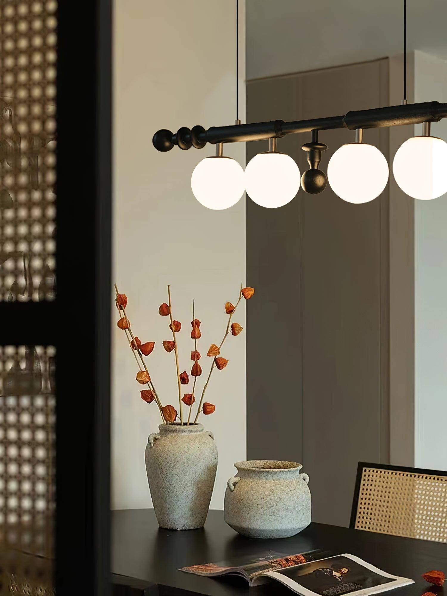 Roman Column Chandelier - Blowlighting