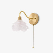 Rose Brass Wall Light - Blowlighting