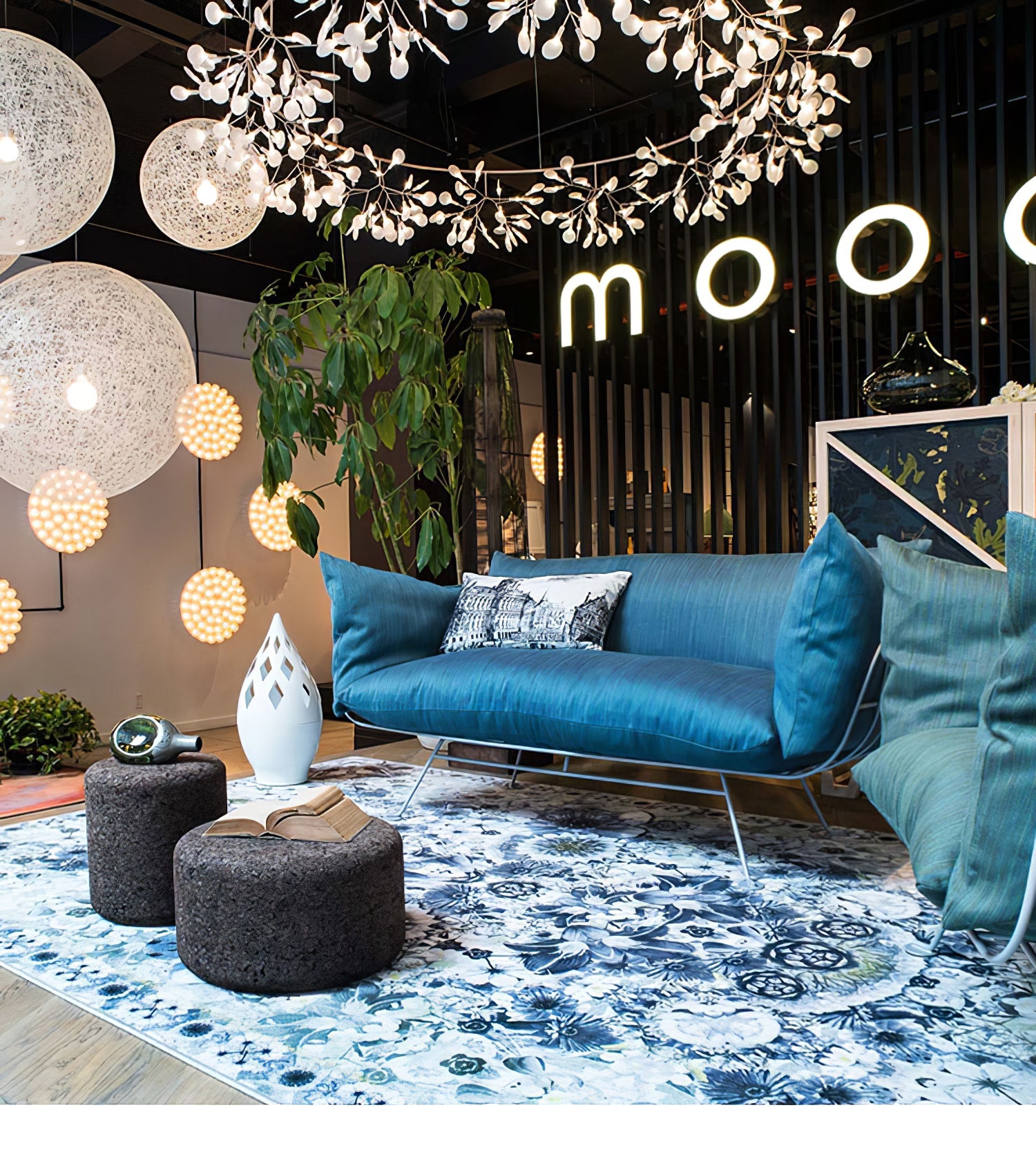 Rose Gold Firefly LED Chandelier - Blowlighting