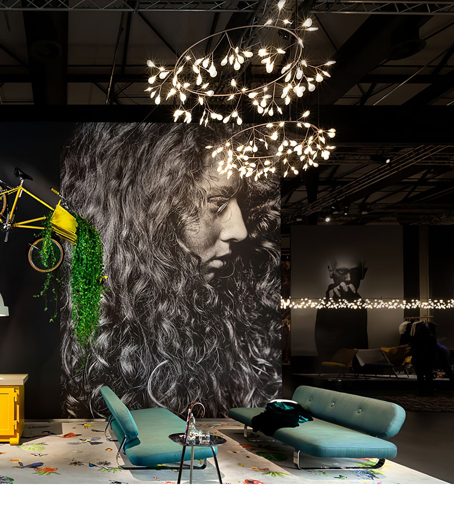 Rose Gold Firefly LED Chandelier - Blowlighting