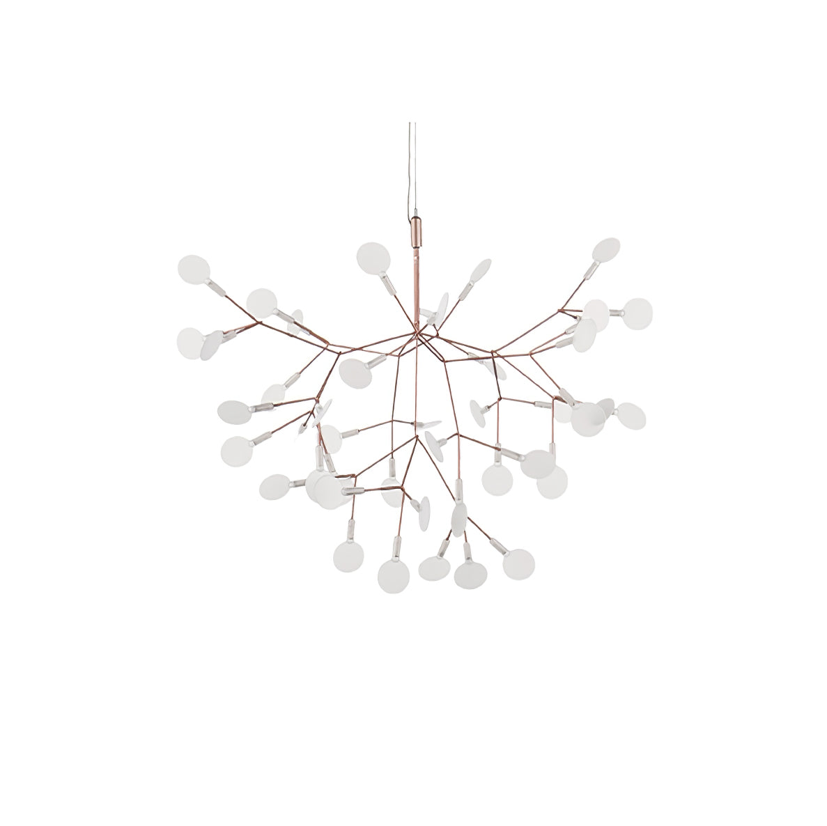 Rose Gold Firefly LED Chandelier - Blowlighting