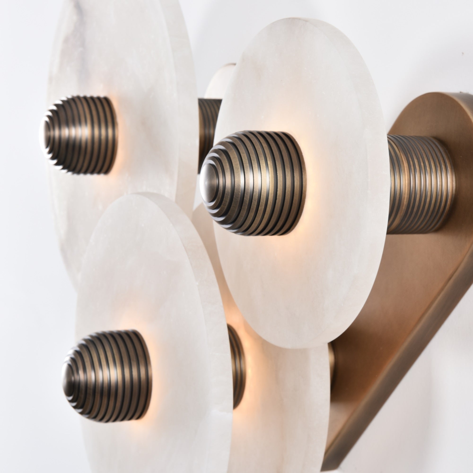 Selene Minimalist Alabaster Ceiling Light - Blowlighting