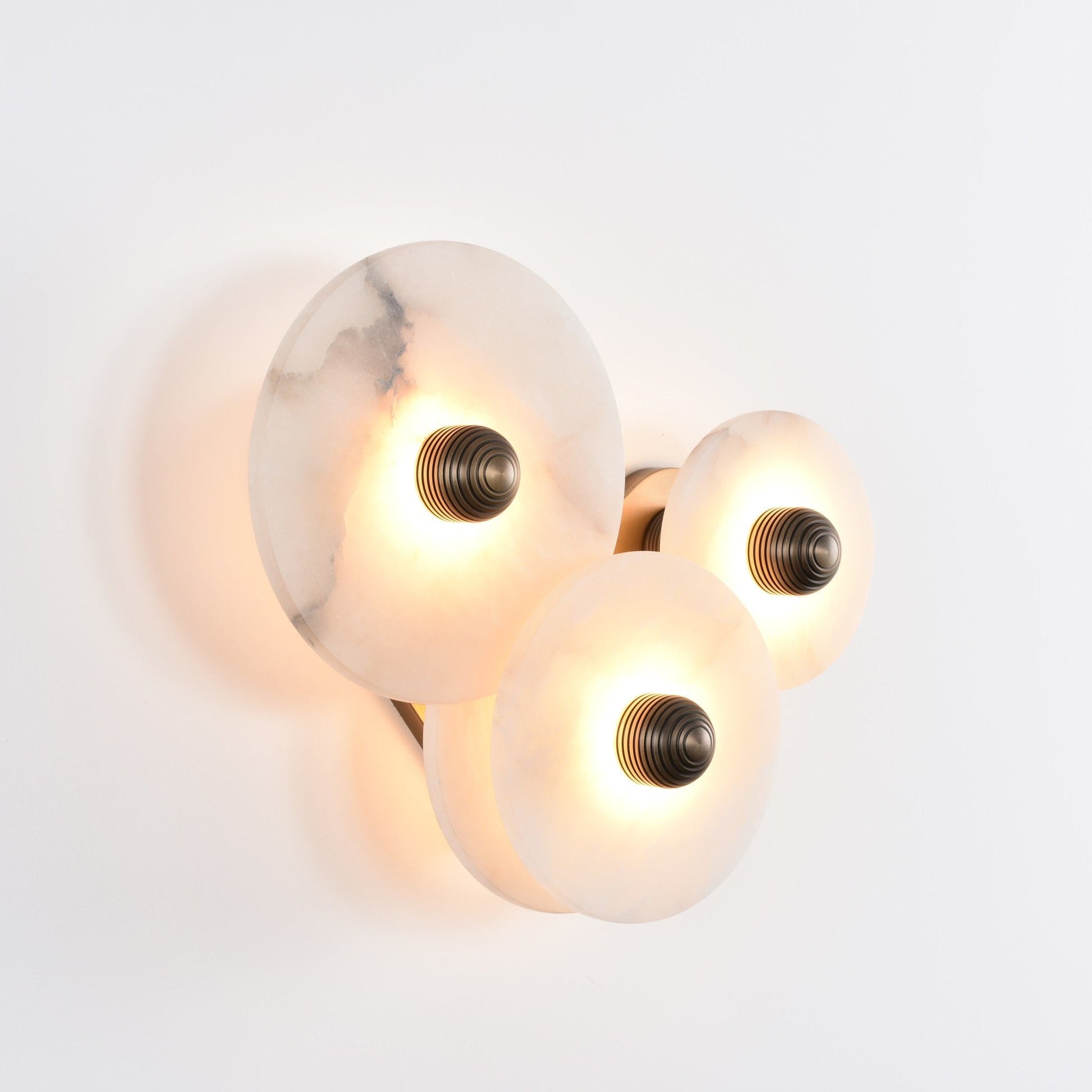 Selene Minimalist Alabaster Ceiling Light - Blowlighting