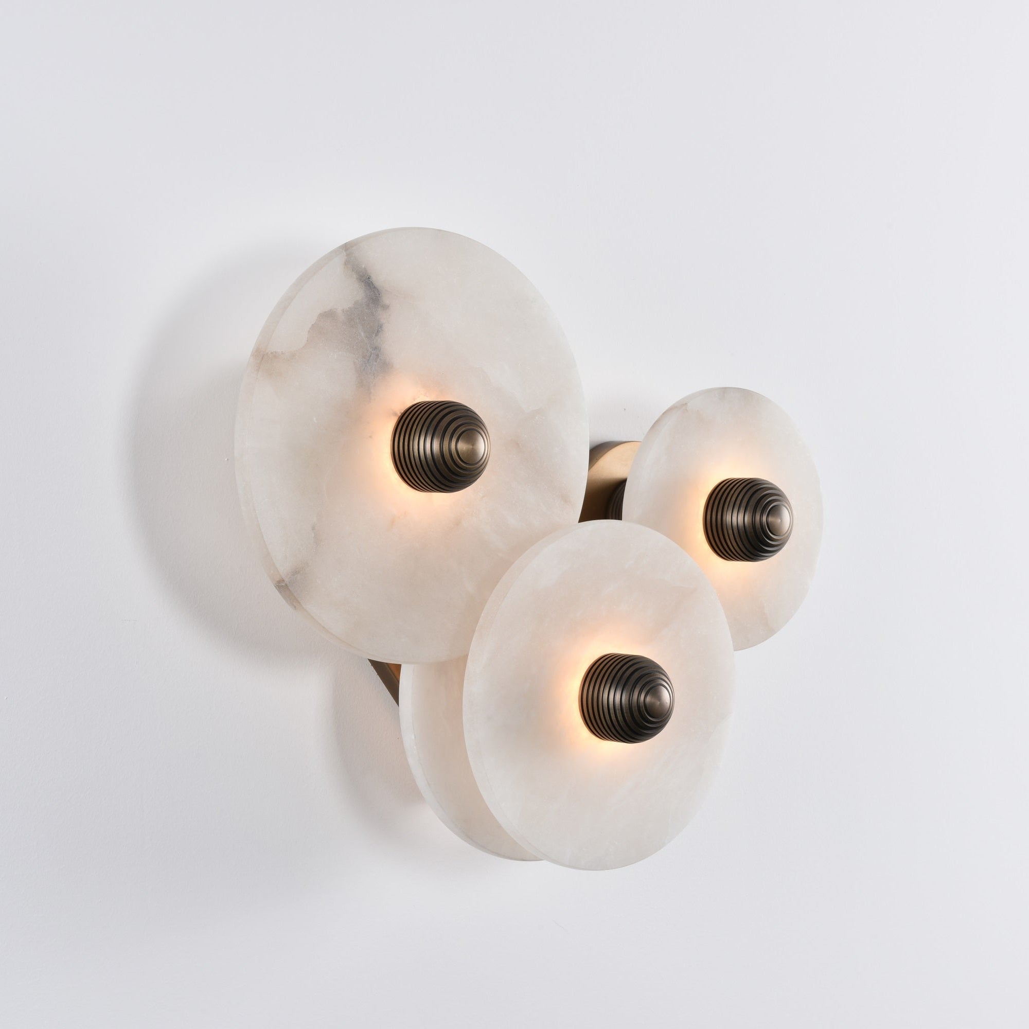 Selene Minimalist Alabaster Ceiling Light - Blowlighting