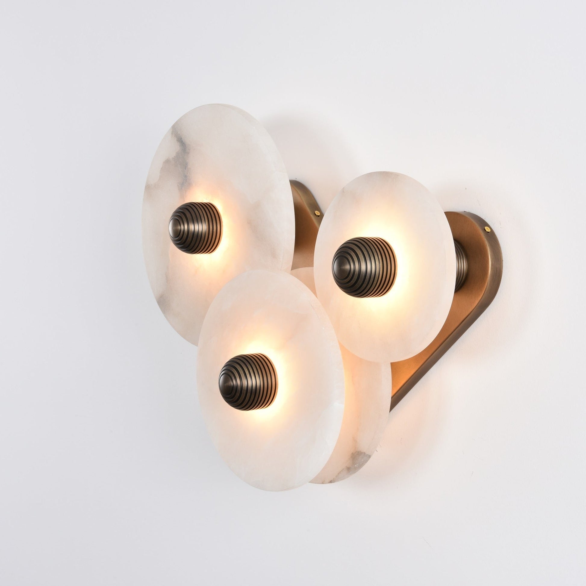Selene Minimalist Alabaster Ceiling Light - Blowlighting