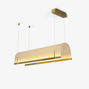 Cevinen Linear Gold Pendant Light - Blowlighting