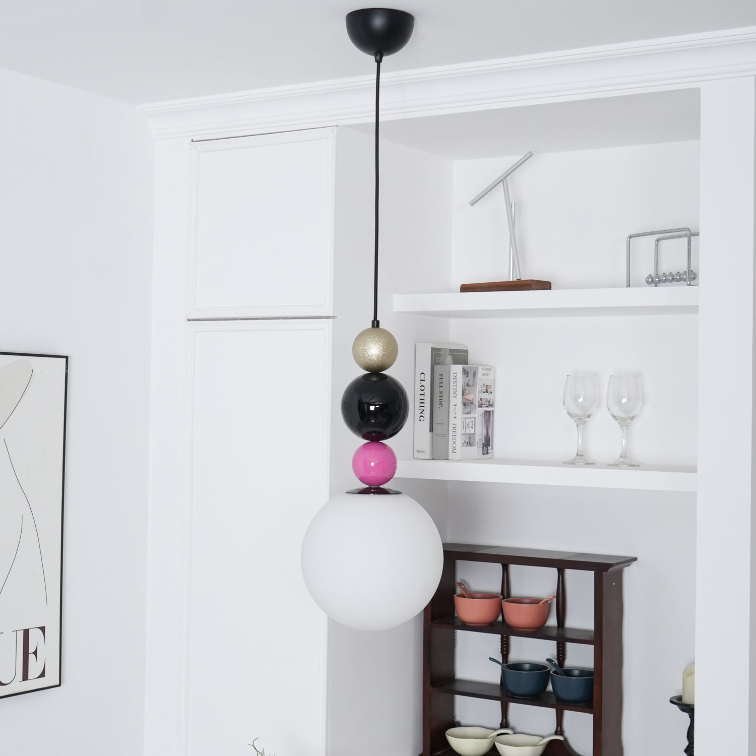 Round Balls Stacking Pendant Lamp - Blowlighting