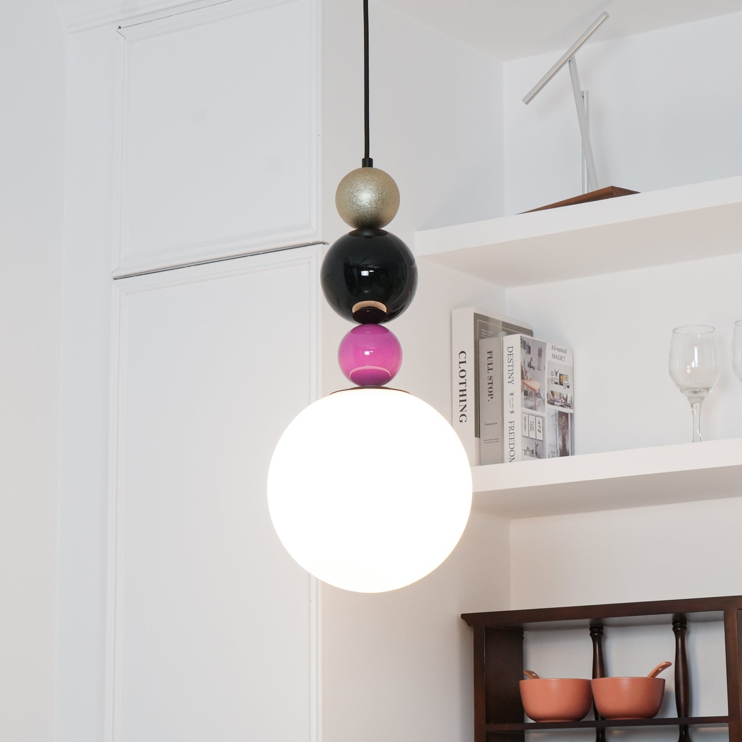Round Balls Stacking Pendant Lamp - Blowlighting