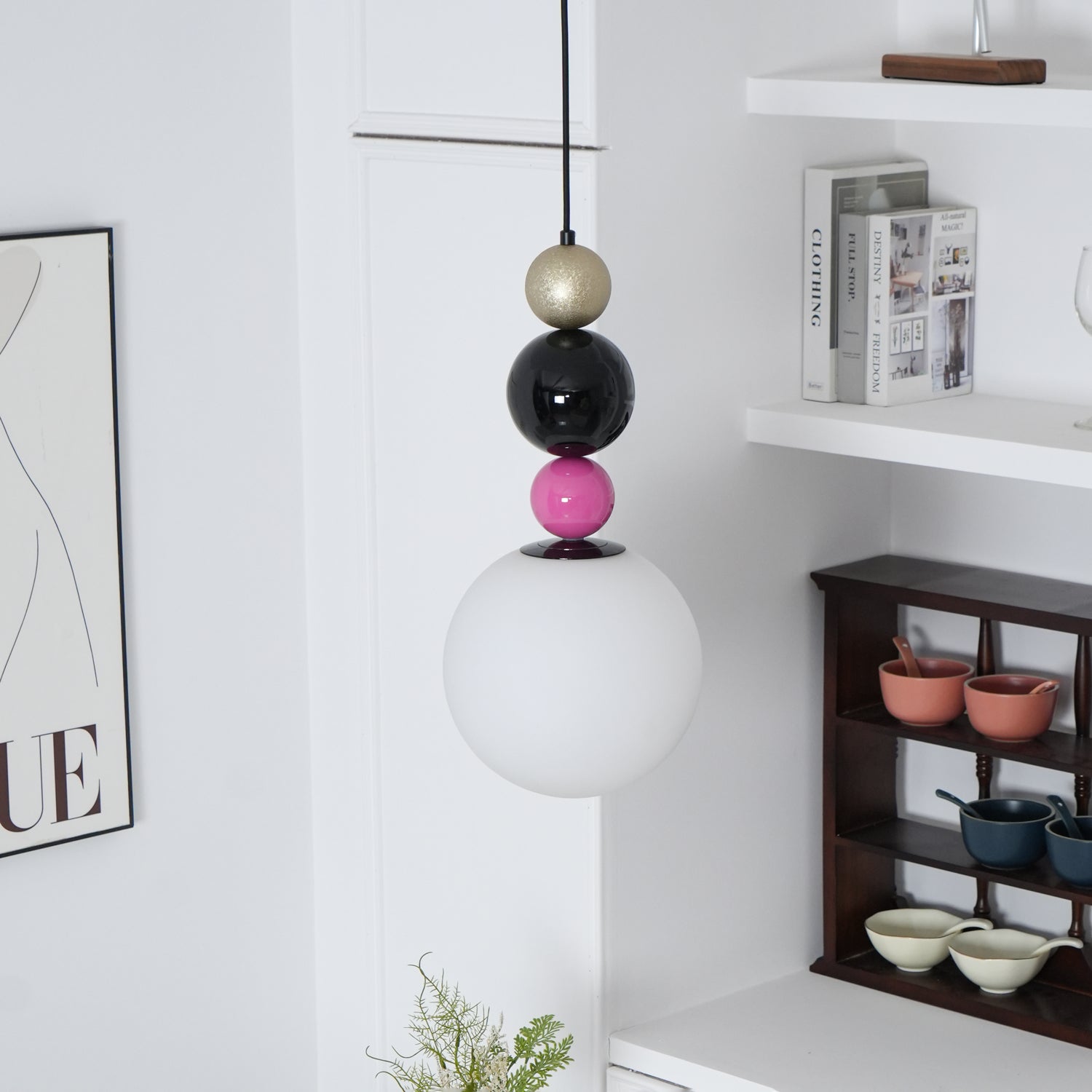 Round Balls Stacking Pendant Lamp - Blowlighting