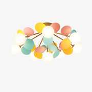 Round Macaron Ceiling Lamp - Blowlighting