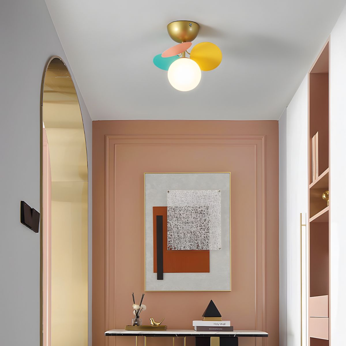 Round Macaron Ceiling Lamp - Blowlighting