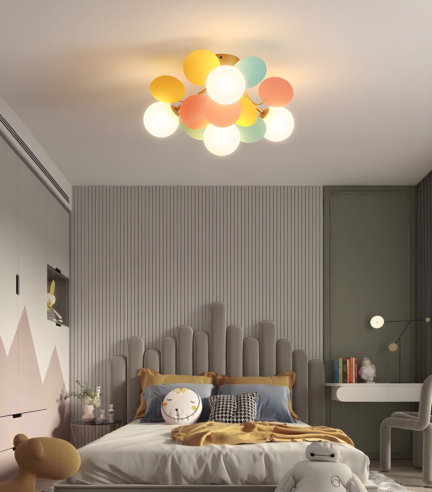 Round Macaron Ceiling Lamp - Blowlighting