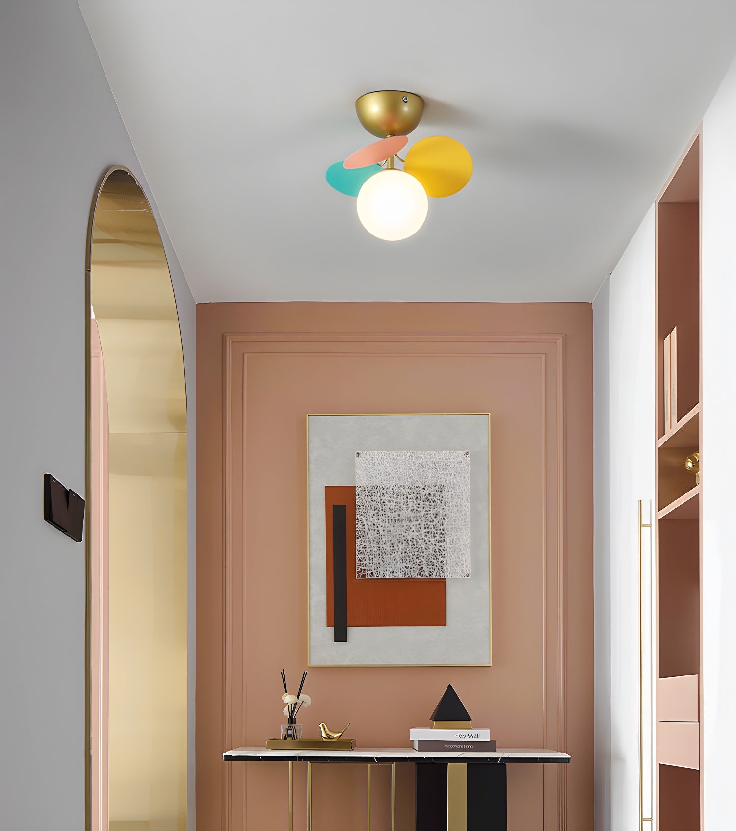 Round Macaron Ceiling Lamp - Blowlighting