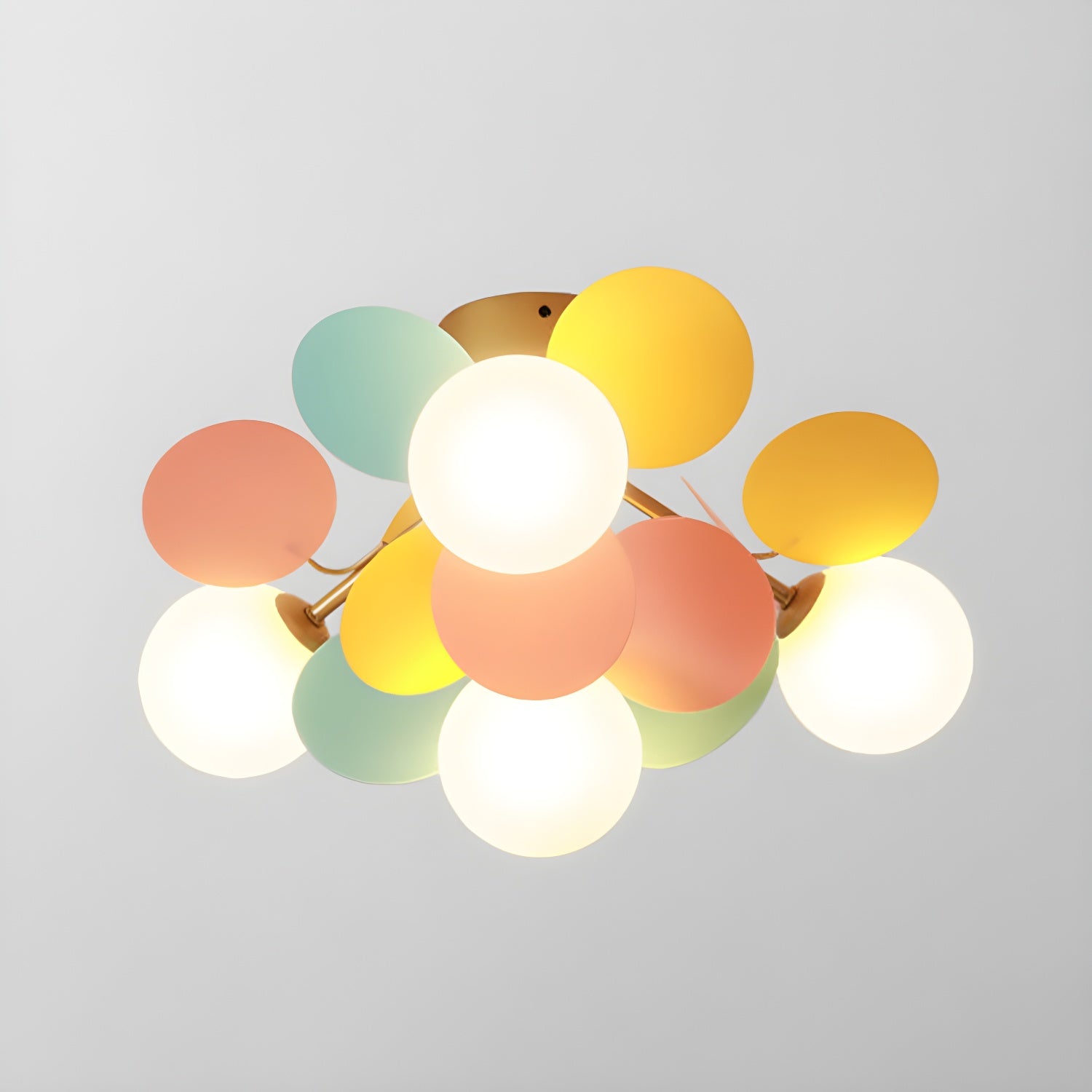 Round Macaron Ceiling Lamp - Blowlighting