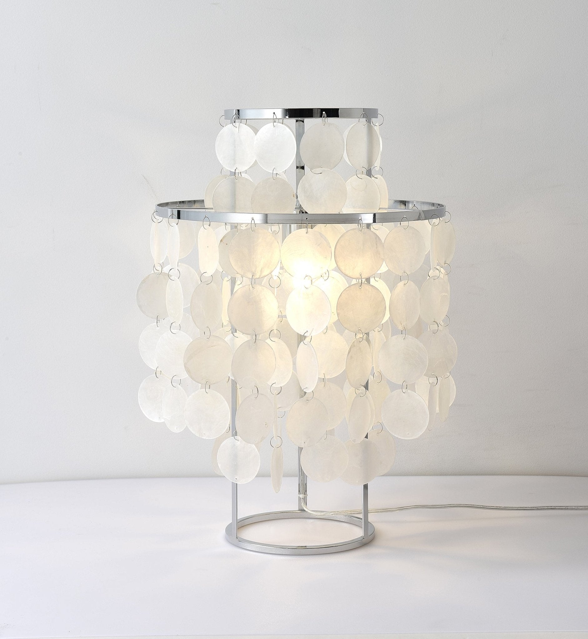 Round Shell Table Lamp - Blowlighting