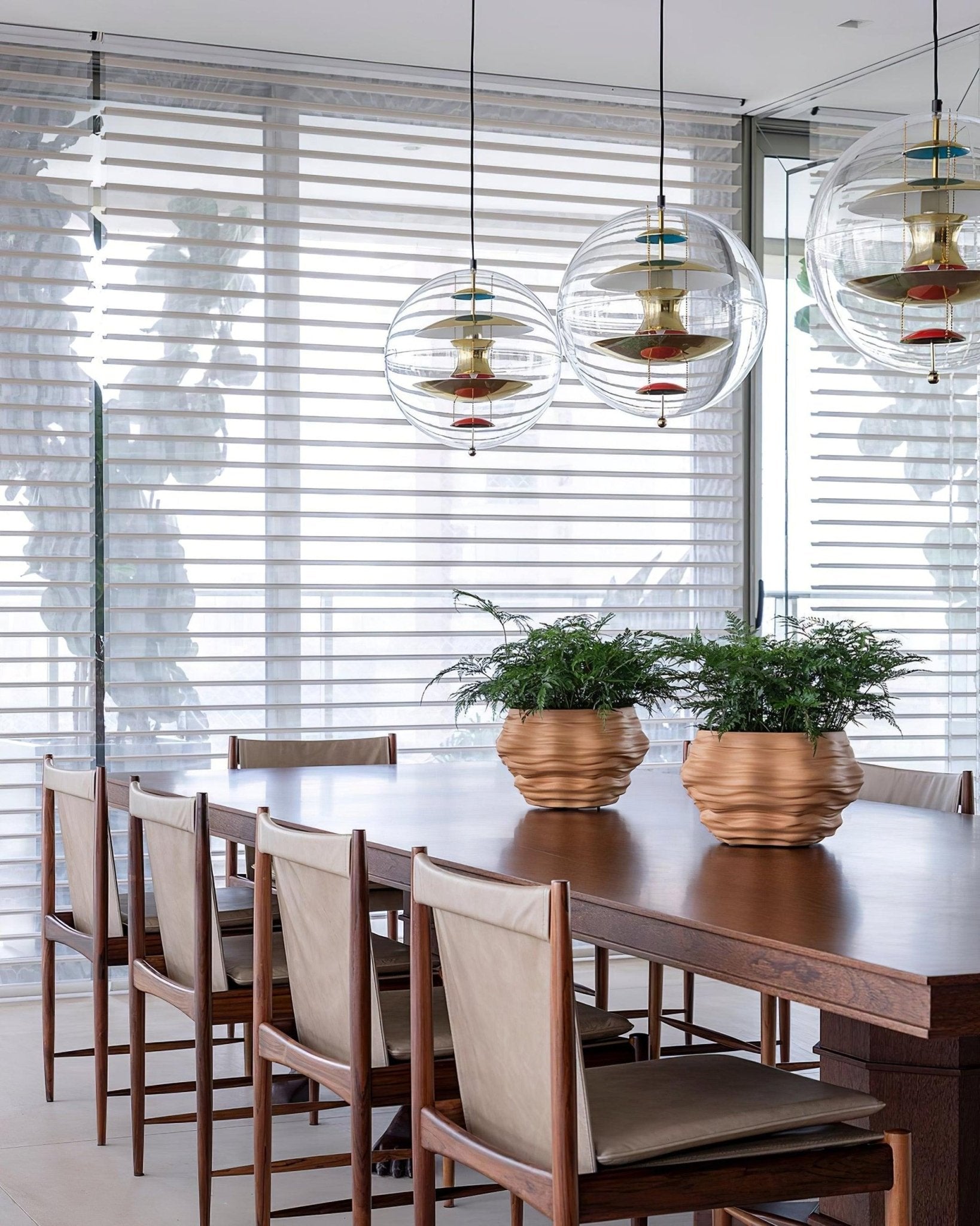 Round Sphere Pendant Lamp - Blowlighting