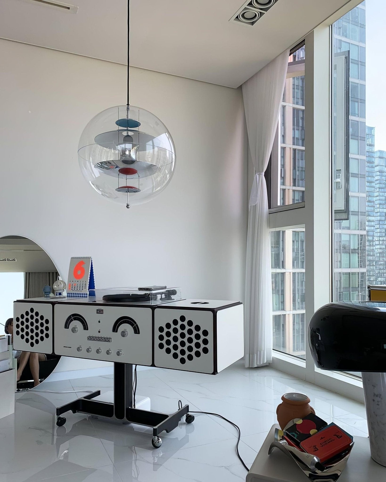 Round Sphere Pendant Lamp - Blowlighting