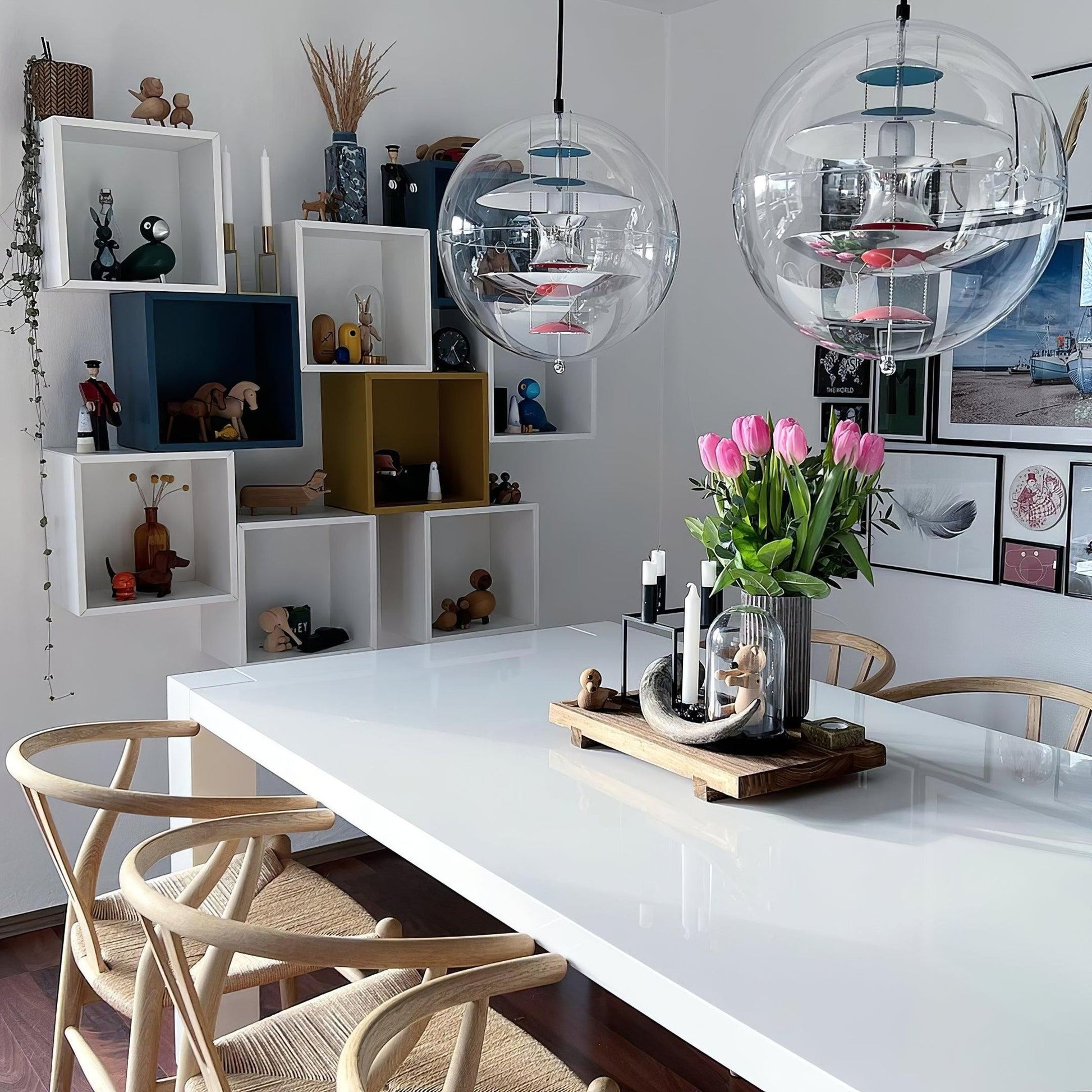 Round Sphere Pendant Lamp - Blowlighting