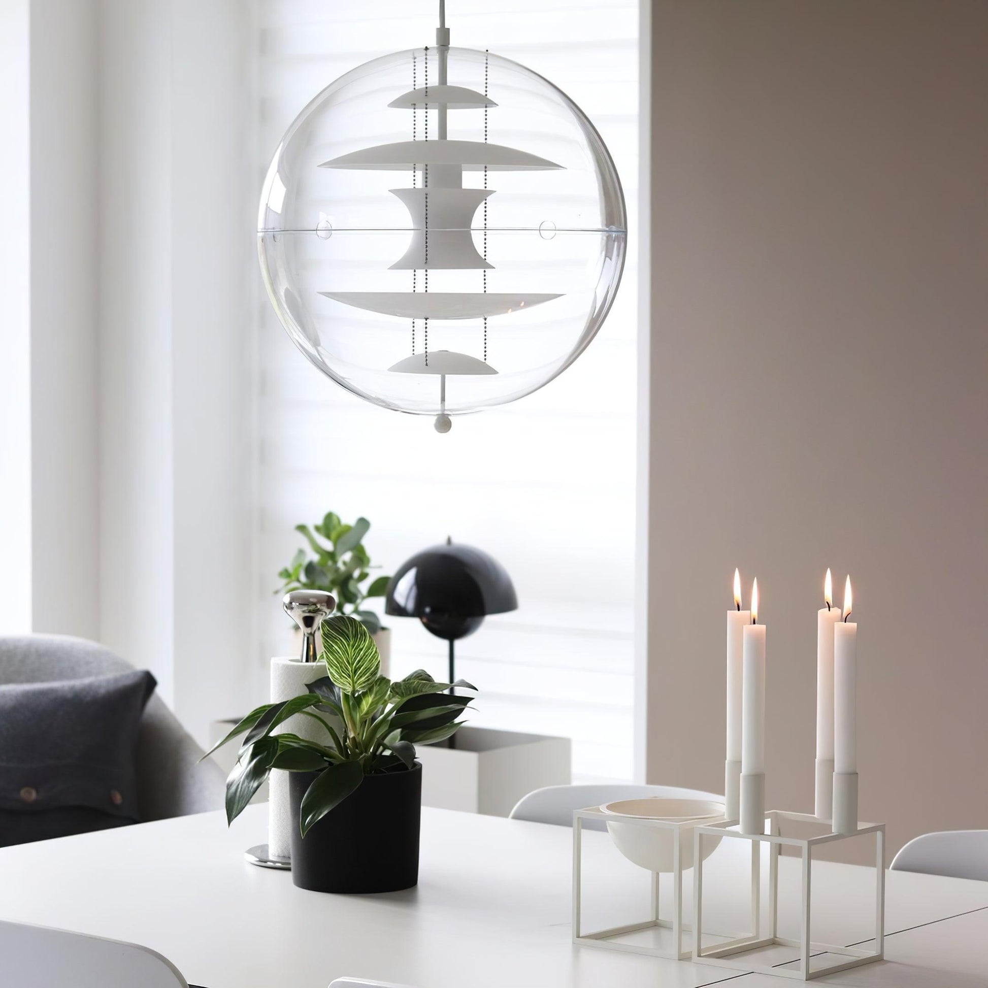 Round Sphere Pendant Lamp - Blowlighting