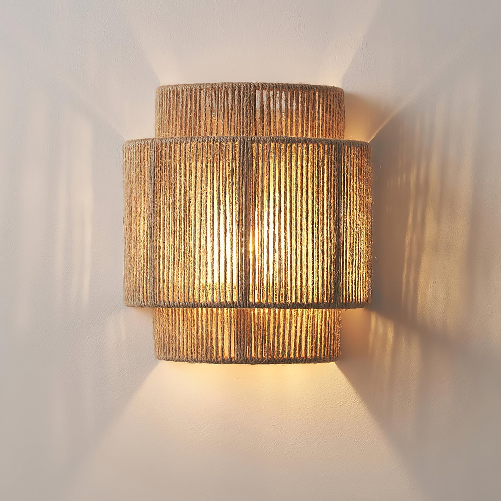 Rustic Weave Wall Lamp - Blowlighting
