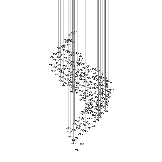 Vecarisra Luxury Tidal Art Glass Pendants Lamp - Blowlighting