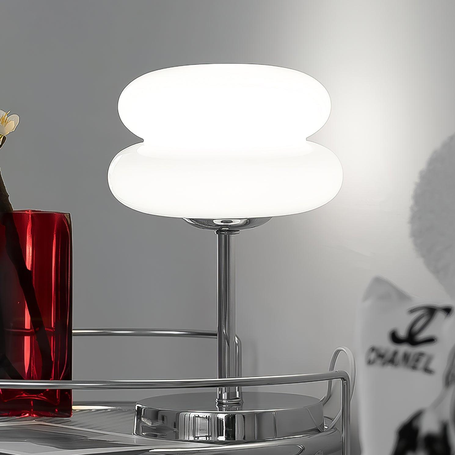 Saturn Glide Glass Table Lamp - Blowlighting