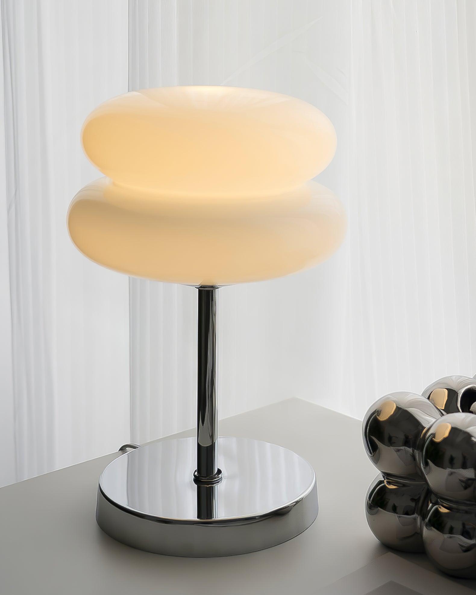 Saturn Glide Glass Table Lamp - Blowlighting