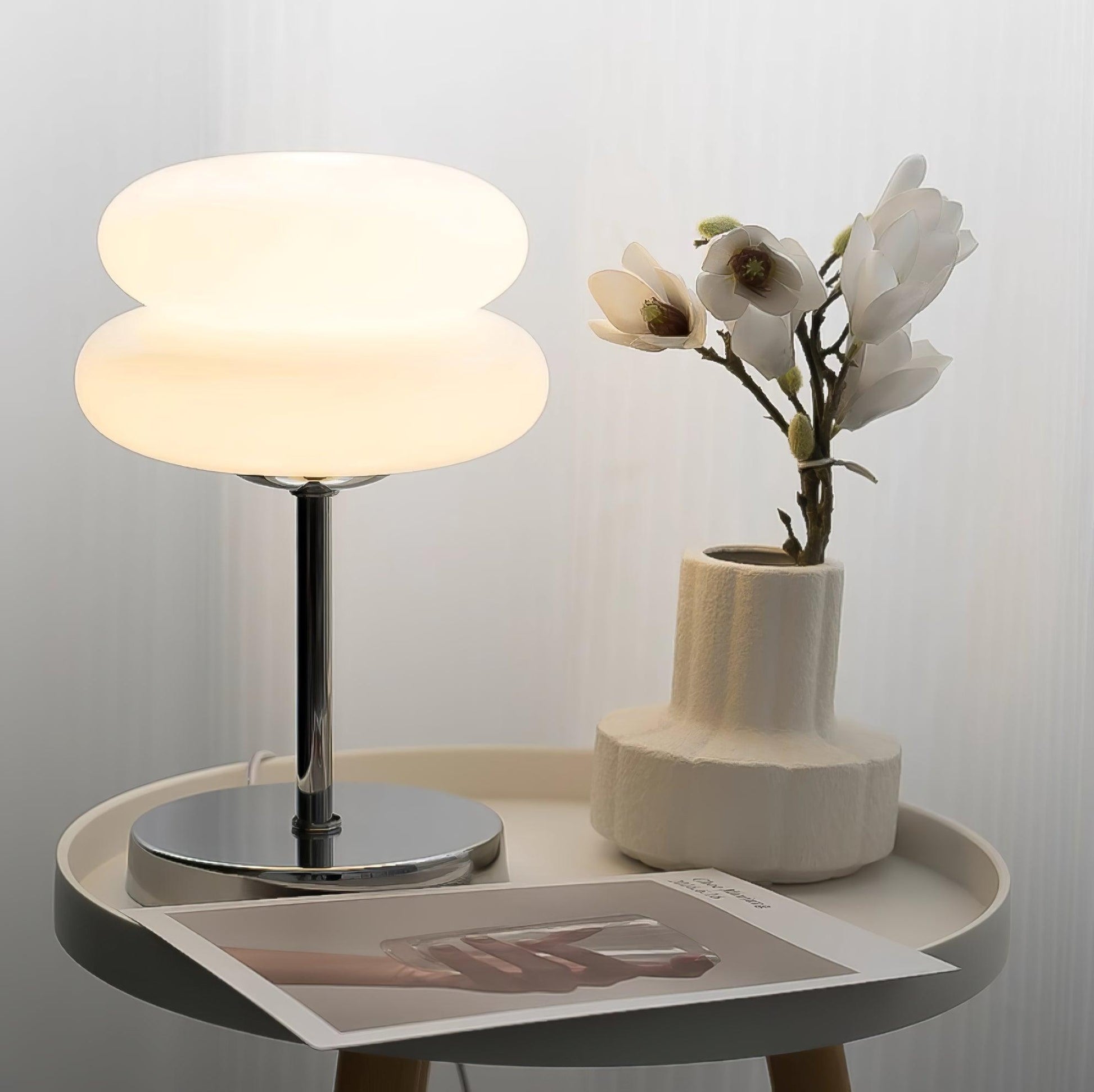 Saturn Glide Glass Table Lamp - Blowlighting