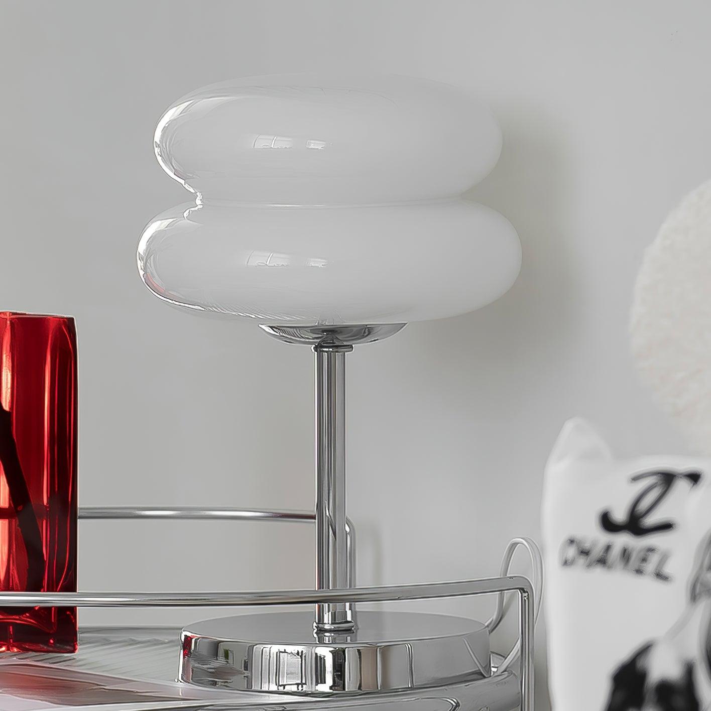 Saturn Glide Glass Table Lamp - Blowlighting