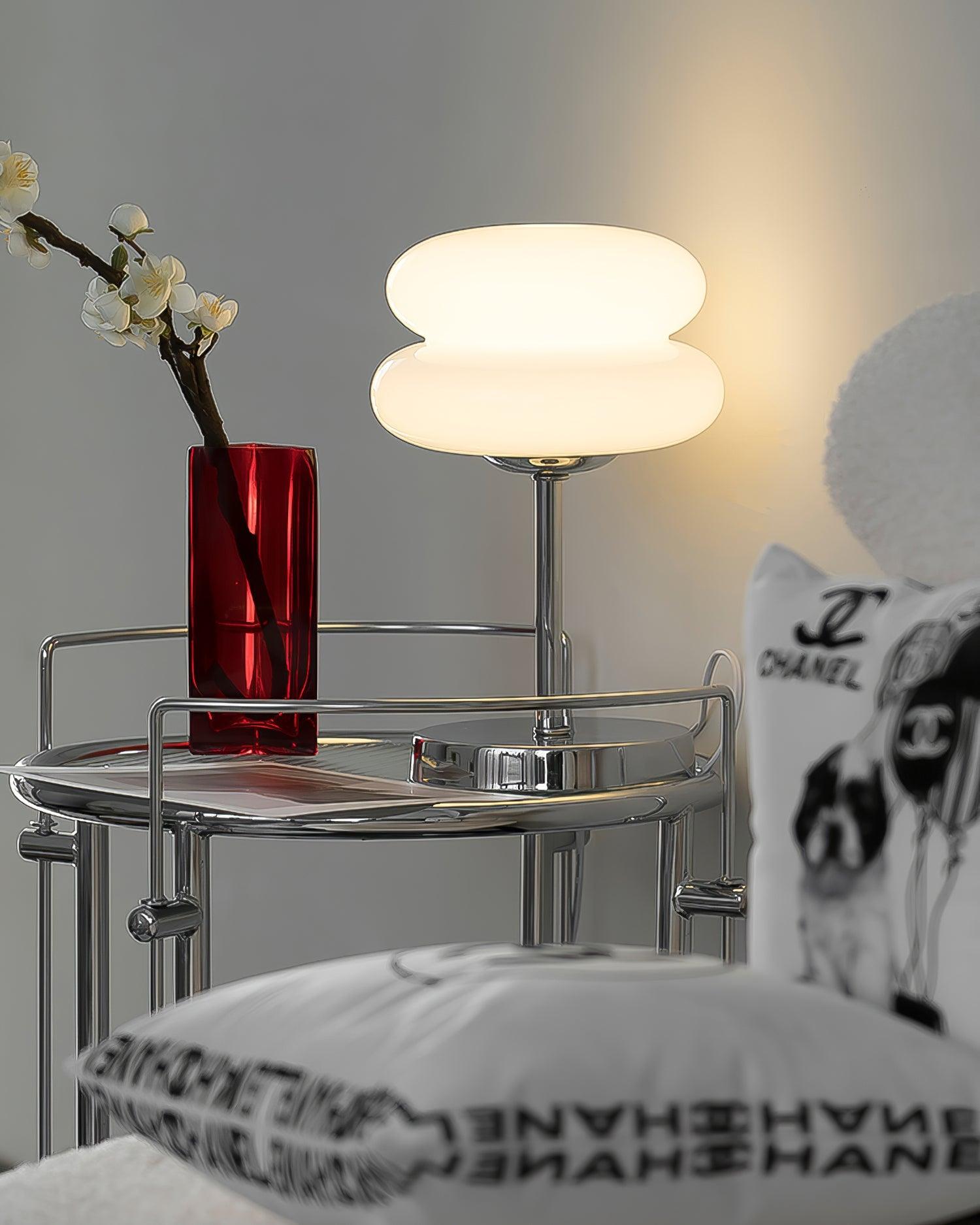 Saturn Glide Glass Table Lamp - Blowlighting