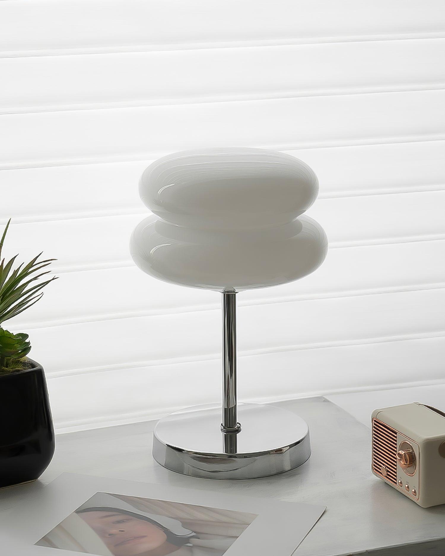 Saturn Glide Glass Table Lamp - Blowlighting