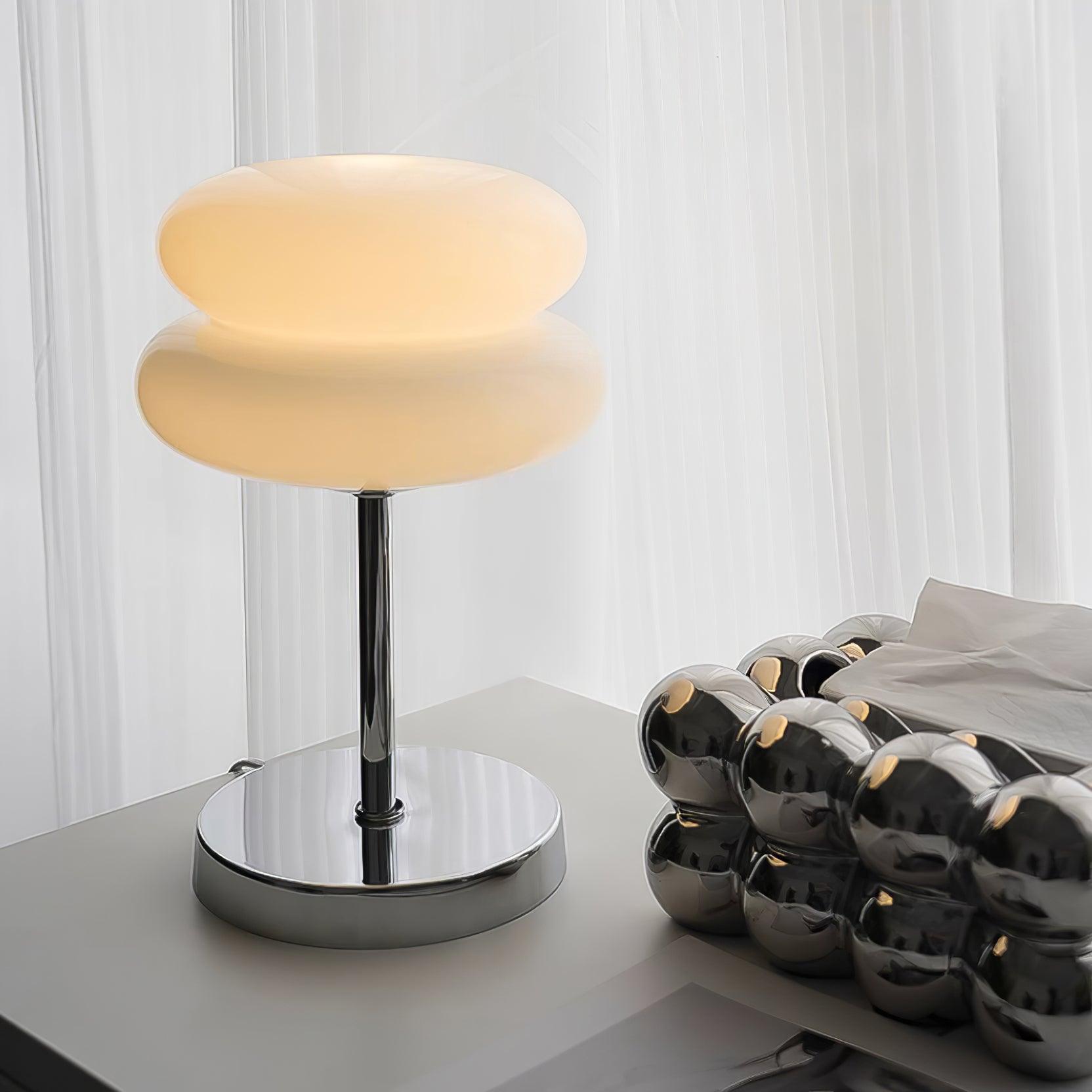 Saturn Glide Glass Table Lamp - Blowlighting