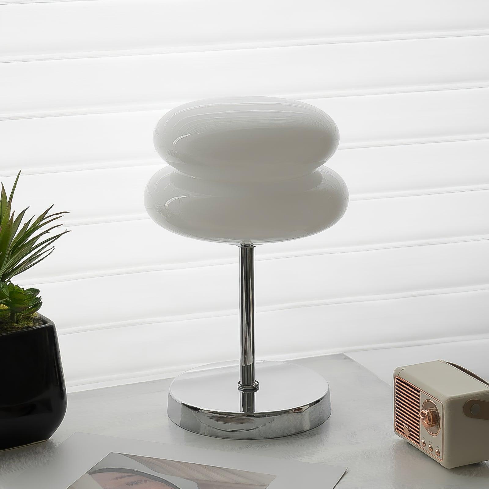 Saturn Glide Glass Table Lamp - Blowlighting