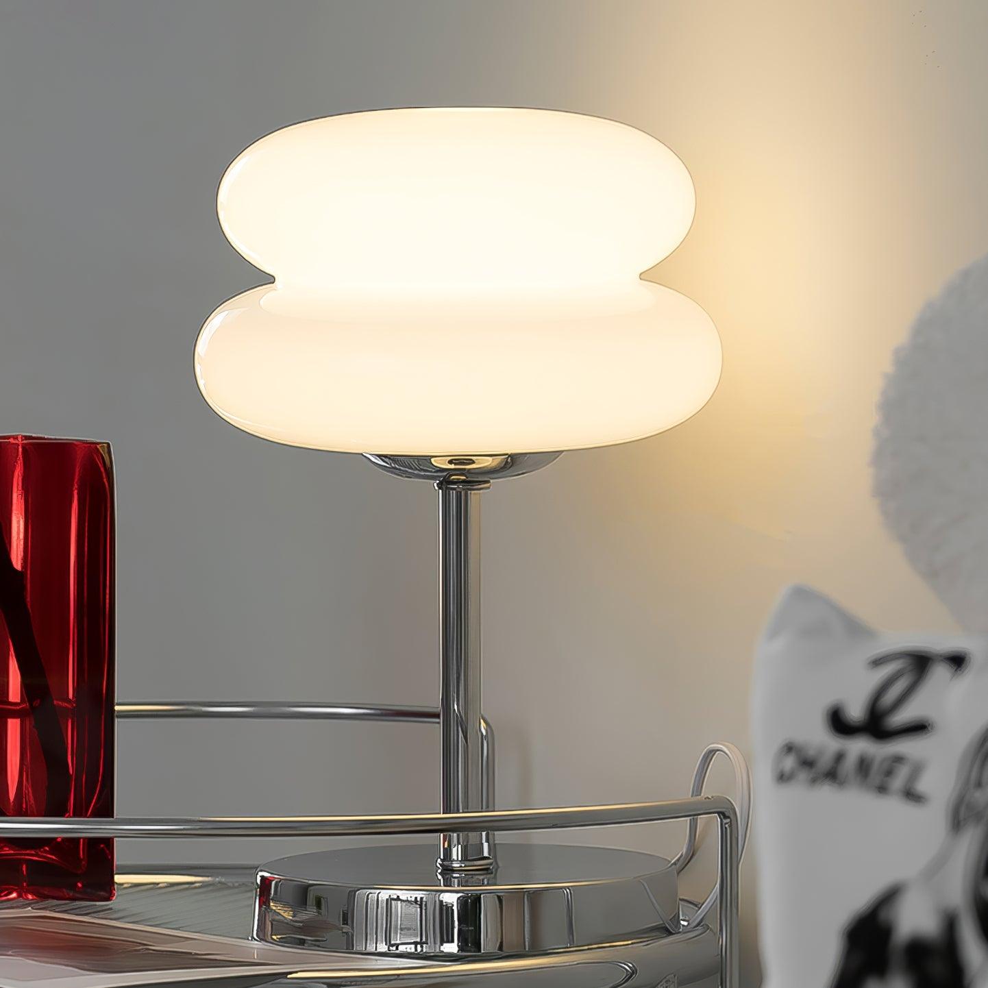 Saturn Glide Glass Table Lamp - Blowlighting