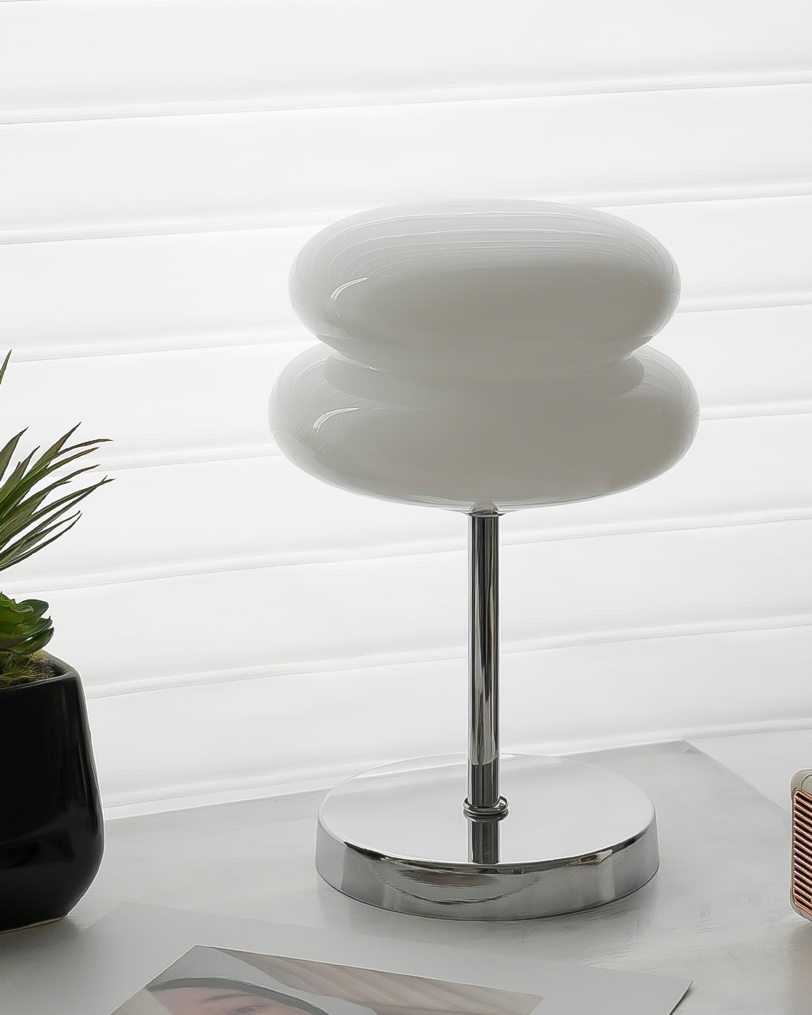 Saturn Glide Glass Table Lamp - Blowlighting