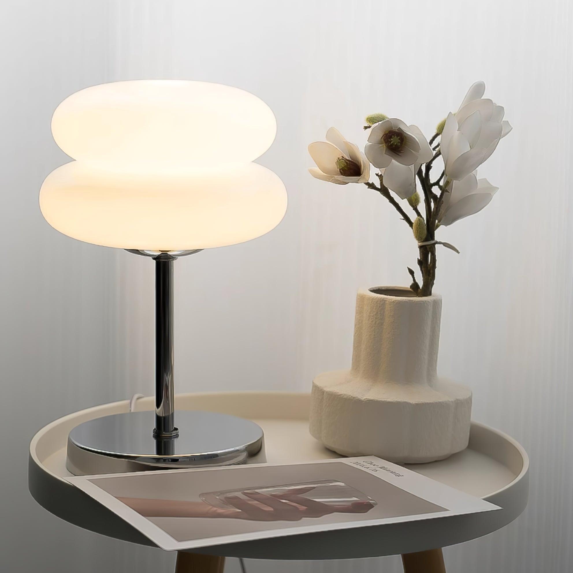 Saturn Glide Glass Table Lamp - Blowlighting