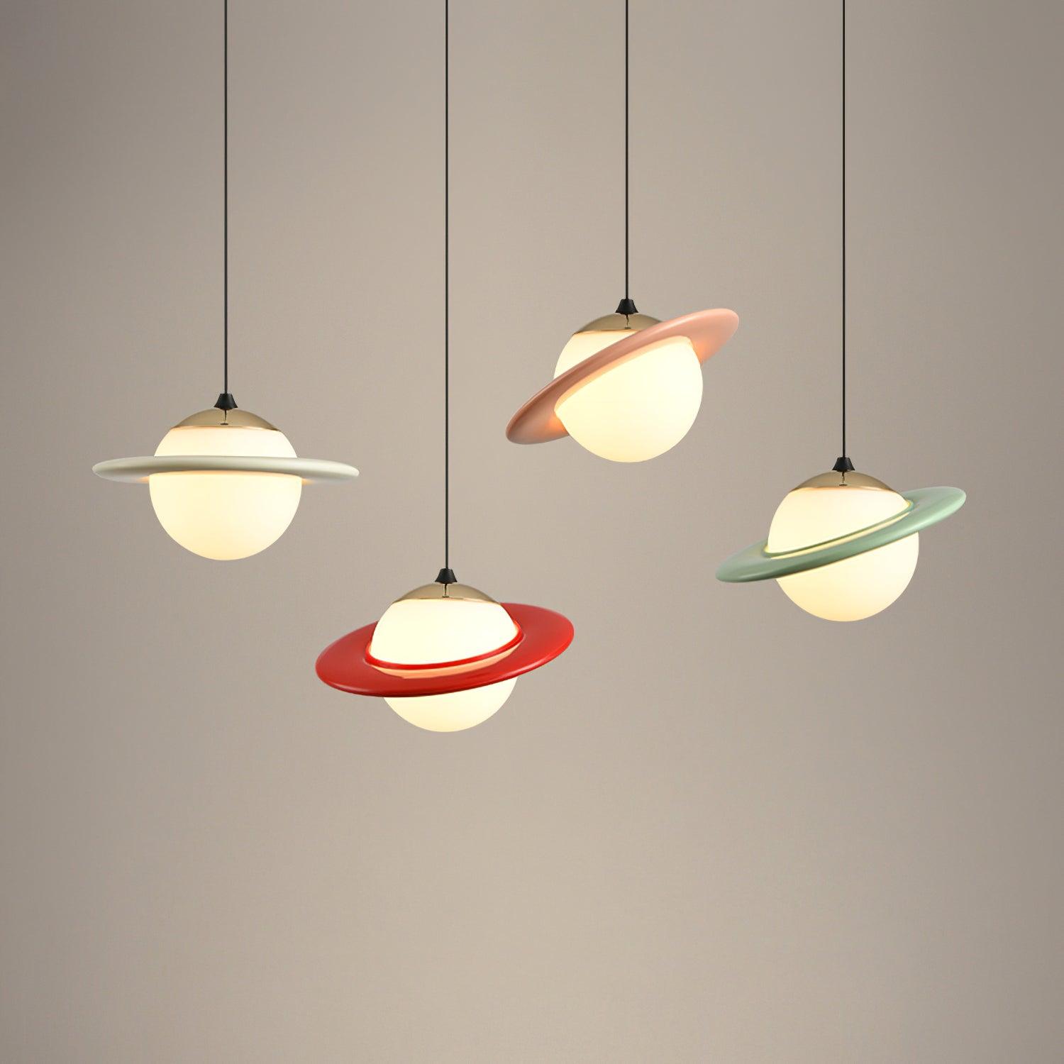 Saturn Planet Pendant Lamp - Blowlighting