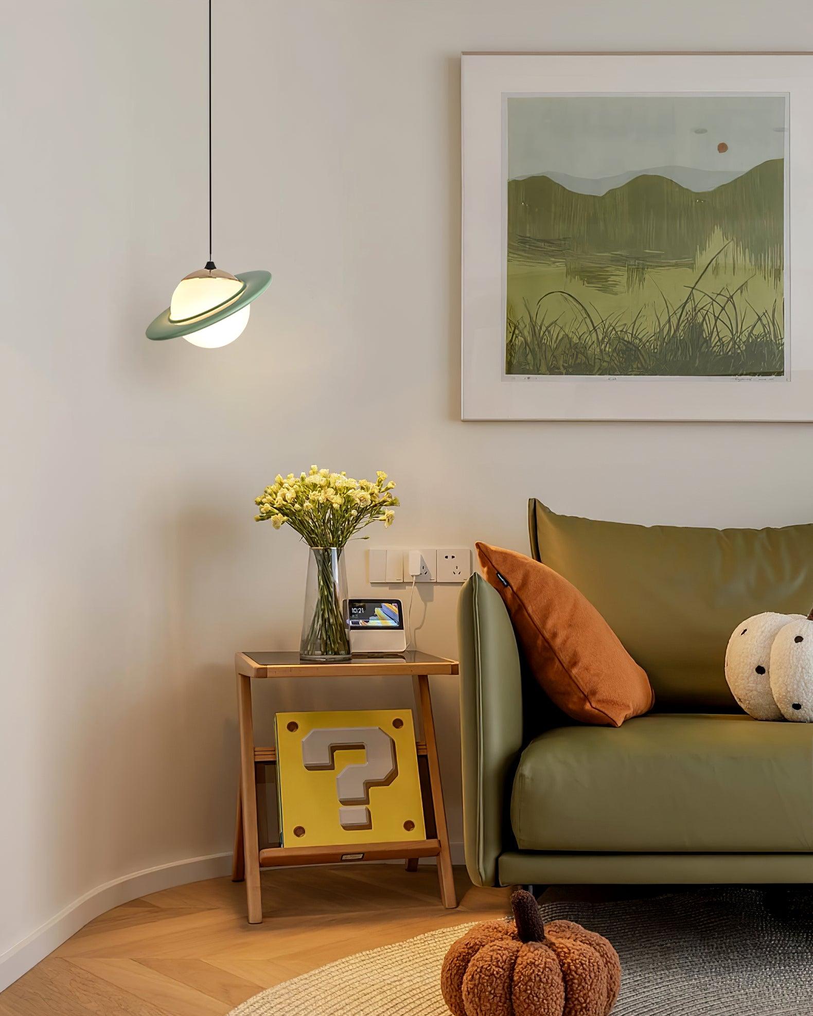 Saturn Planet Pendant Lamp - Blowlighting