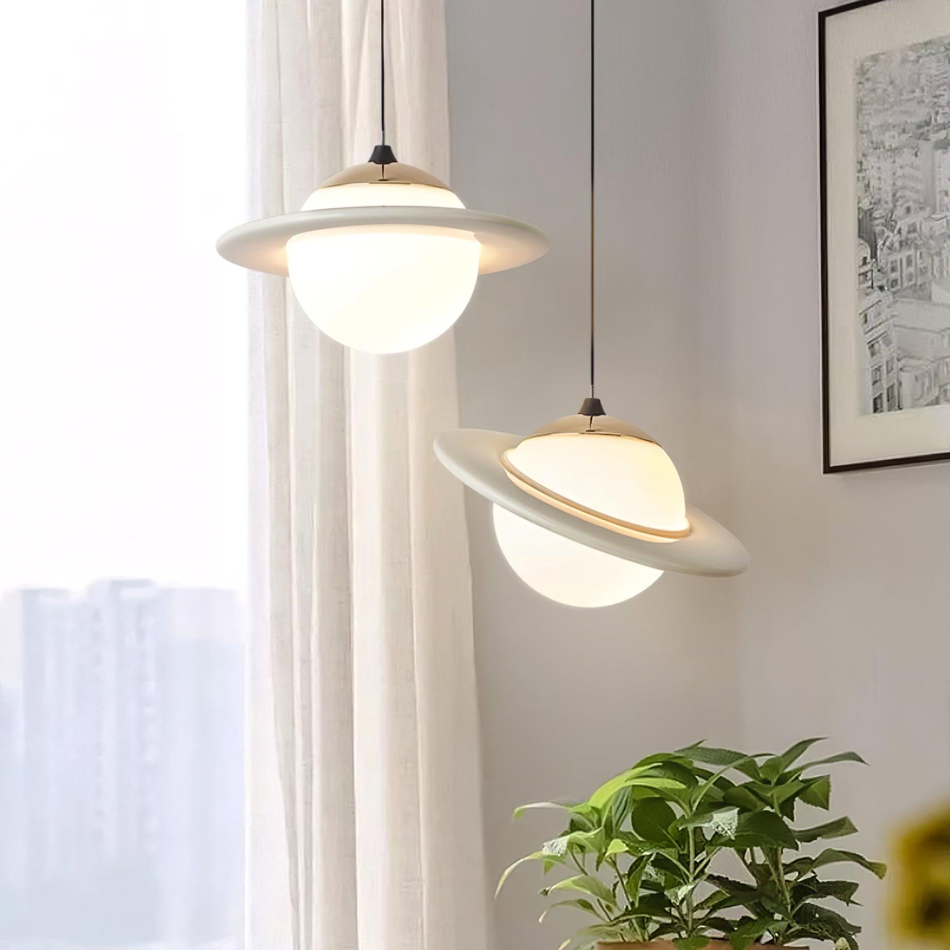 Saturn Planet Pendant Lamp - Blowlighting