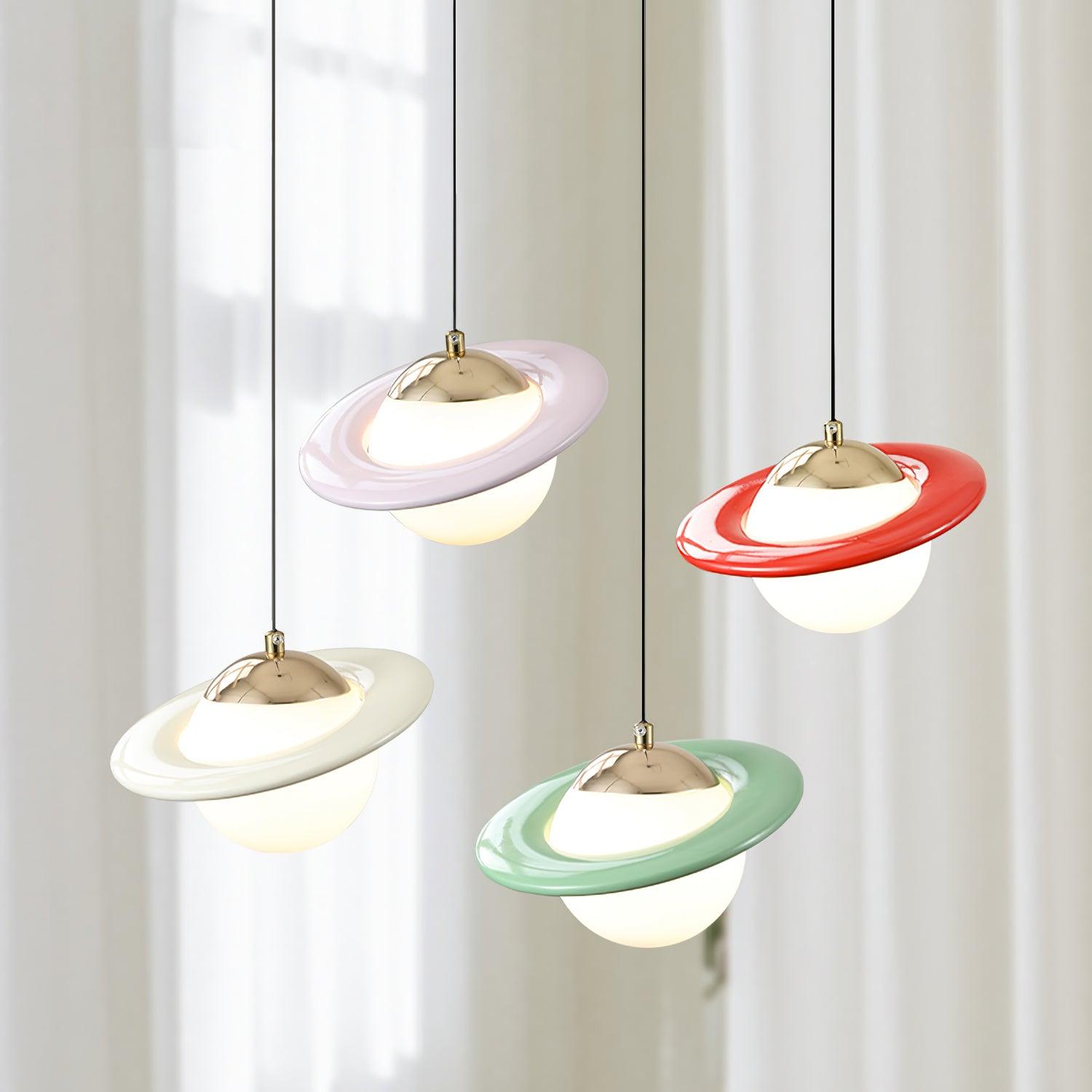 Saturn Planet Pendant Lamp - Blowlighting