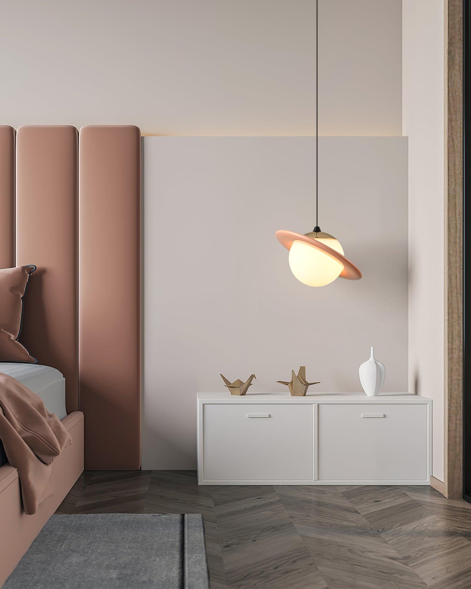 Saturn Planet Pendant Lamp - Blowlighting