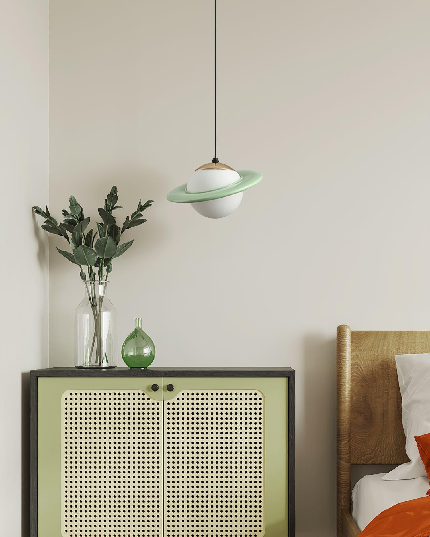 Saturn Planet Pendant Lamp - Blowlighting