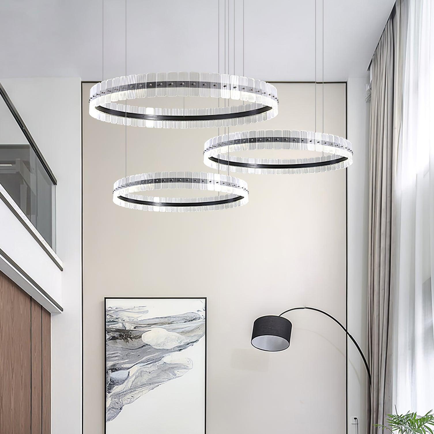 Saturno LED Chandelier - Blowlighting